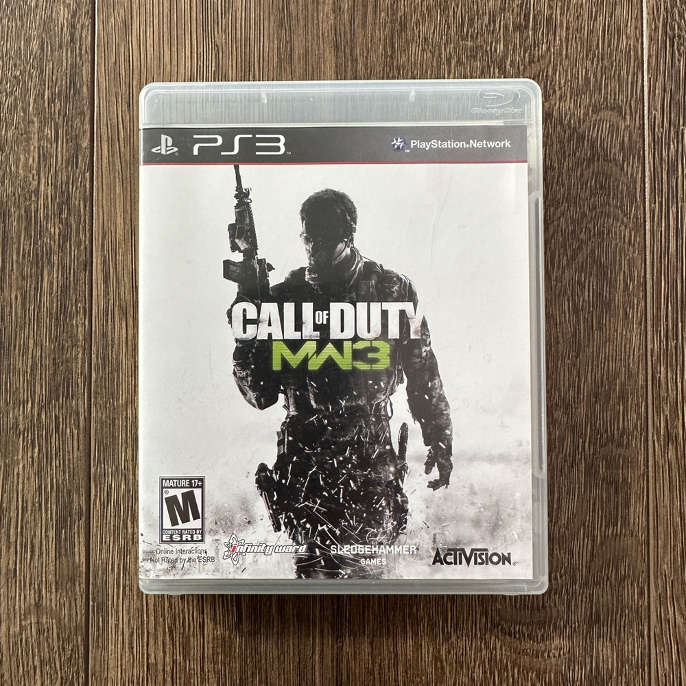 Call of Duty: Modern Warfare 3 (Sony PlayStation 3, 2011) PS3 Complete In Box